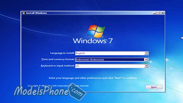 Cara Instalasi Windows 7