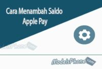 Cara Menambah Saldo Apple Pay