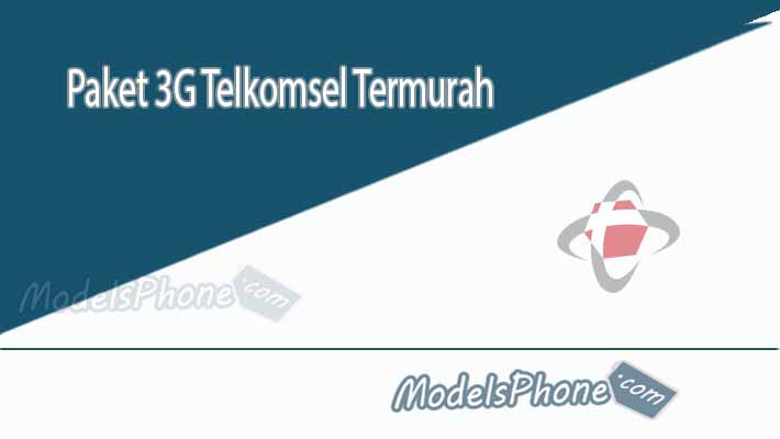 Paket 3G Telkomsel Termurah