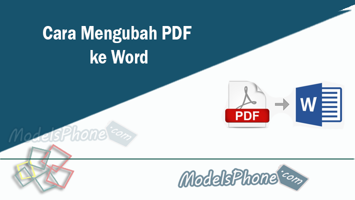 Cara Mengubah PDF ke Word