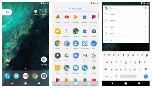 pixel launcher